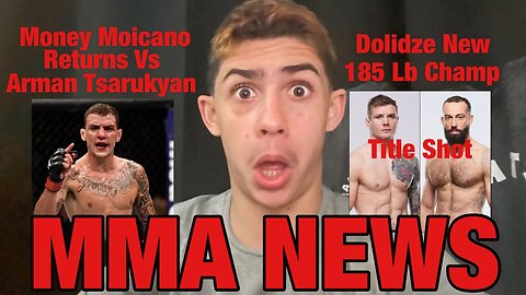 Tsarukyan Vs Moicano! Vettori vs Dolidze Title Shot! UFC 290 Main Card! Mokaev Young Champ! MMA News