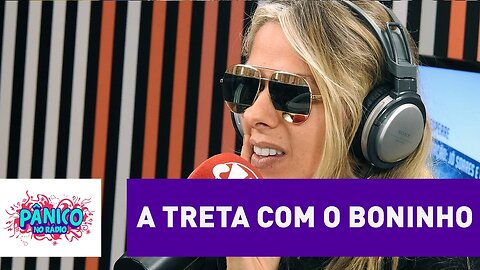 Galisteu explica briga com o Boninho: "ele ficou bravo comigo" | Pânico