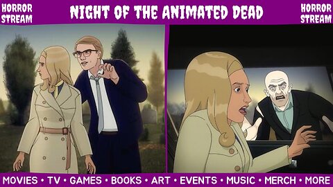 Night of the Animated Dead (2021) Movie Review [Love Horror]
