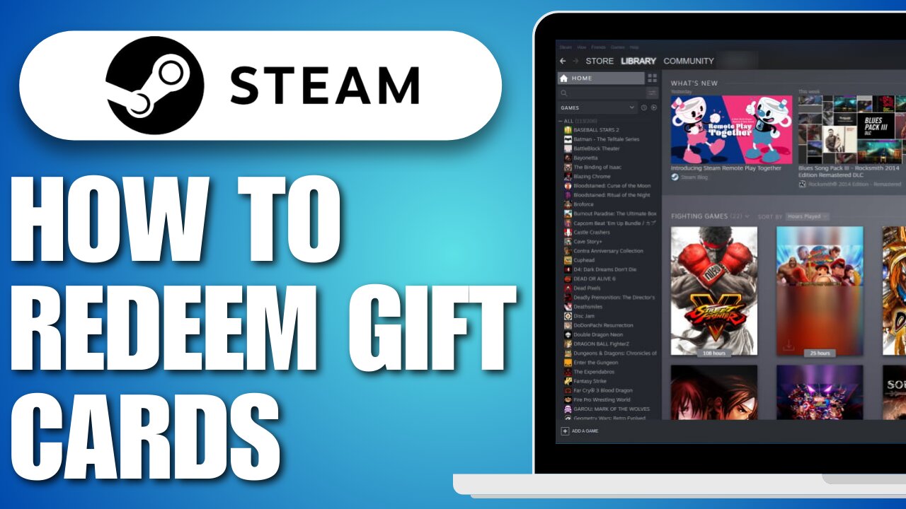 How To Redeem Steam Gift Cards