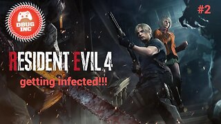 getting infected!!! Resident Evil 4 Remake Part 2