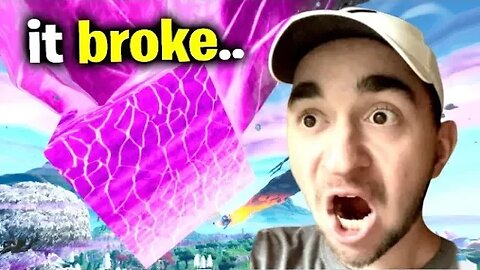 i glitched & broke season x..