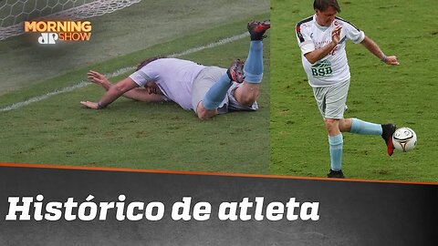 Histórico de atleta: o gol de Bolsonaro na Vila Belmiro