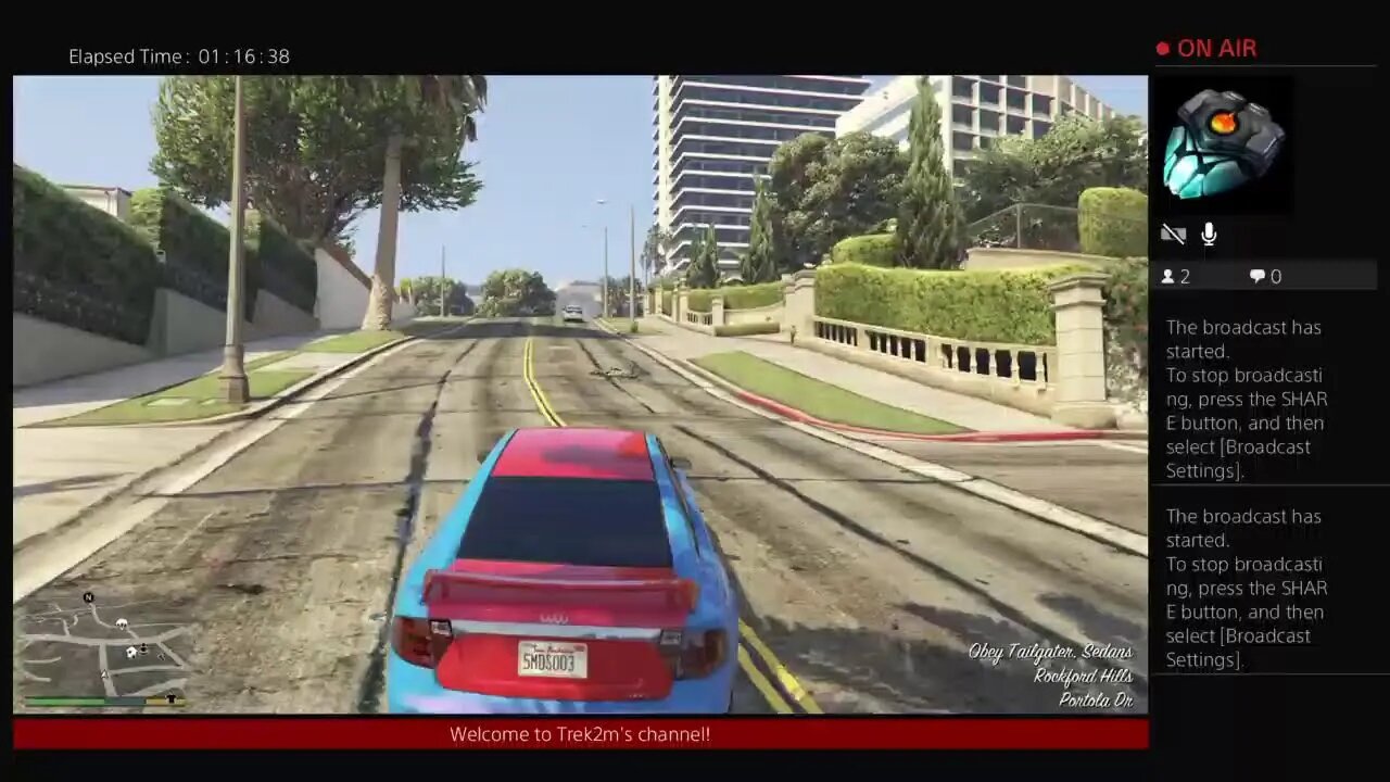 Trek2m is playing Gta-5 online not sure what I'm doing here Day 810