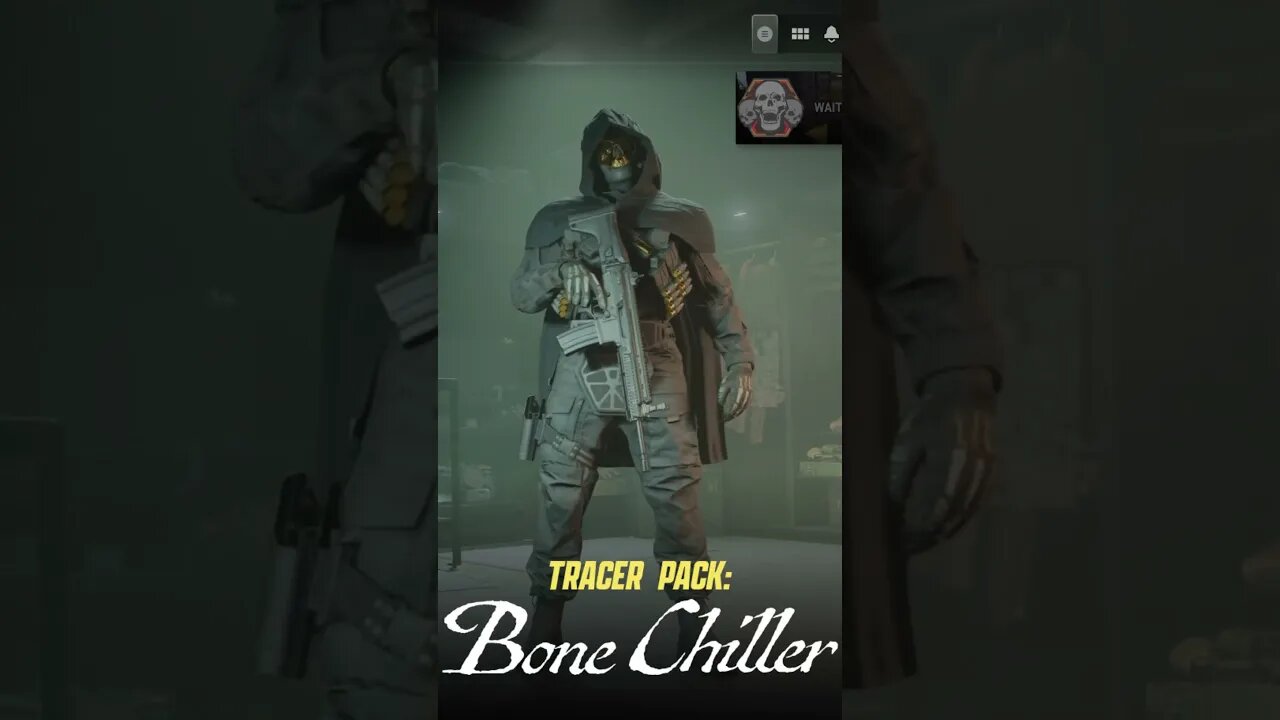 Ghost Bone Chiller Operator Skin #shorts