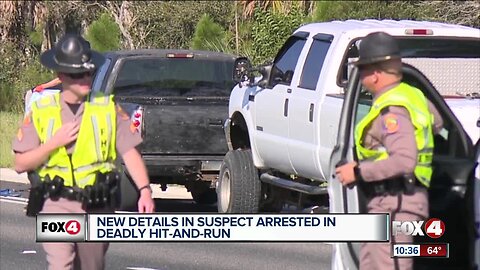 New details in the suspect arrested for double fatal hit and run