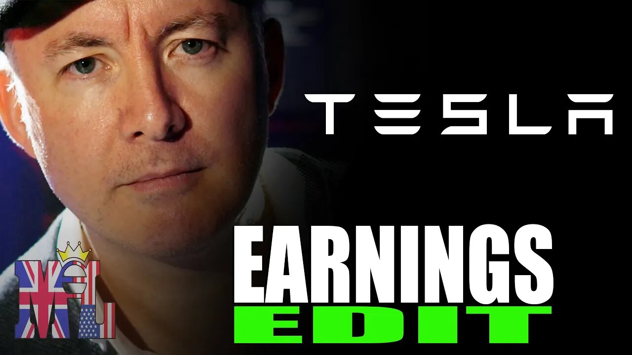 TSLA - TESLA STOCK EARNINGS - TRADING & INVESTING - Martyn Lucas Investor @MartynLucas