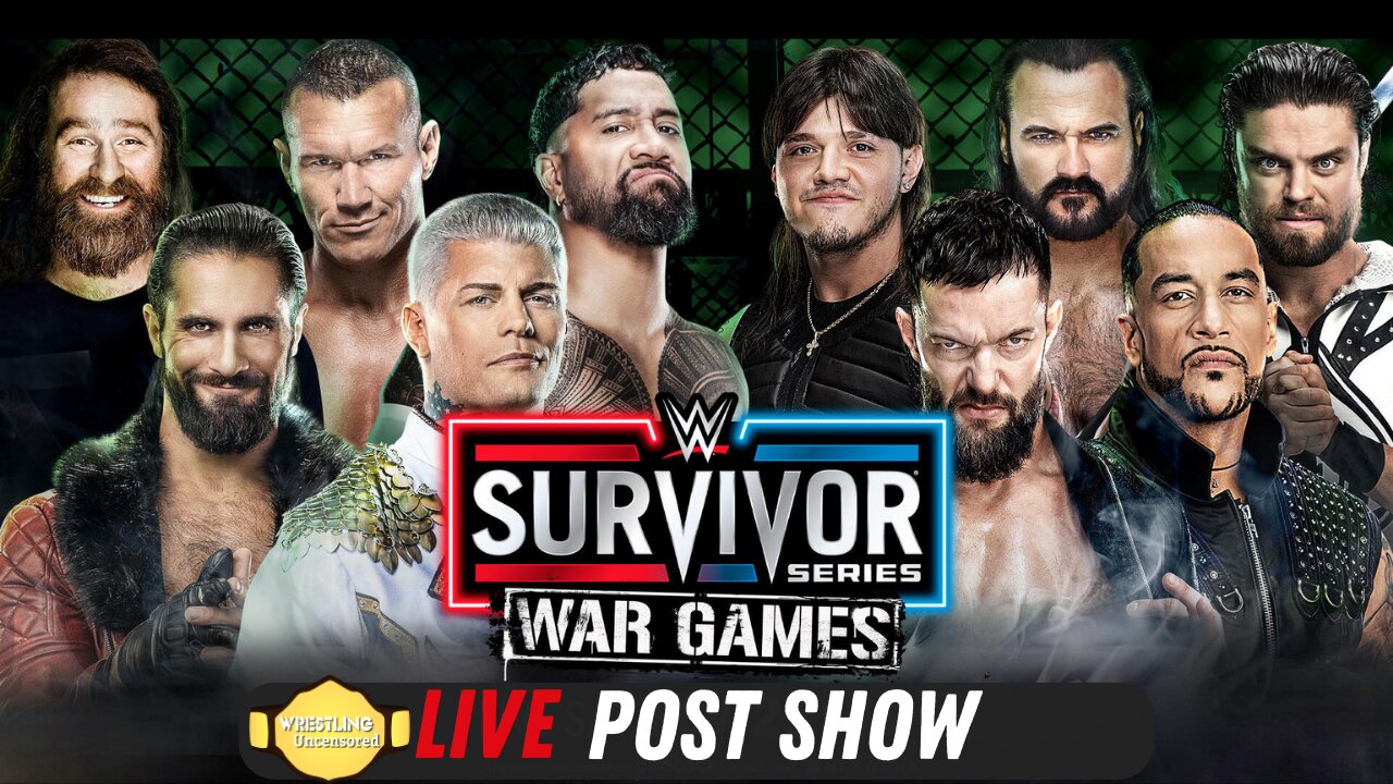 #survivorseries2023 War Games | Post Show | CANCELLED🟥