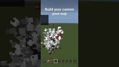 How to Build the Ultimate TNT Cannon #minecraft #shorts