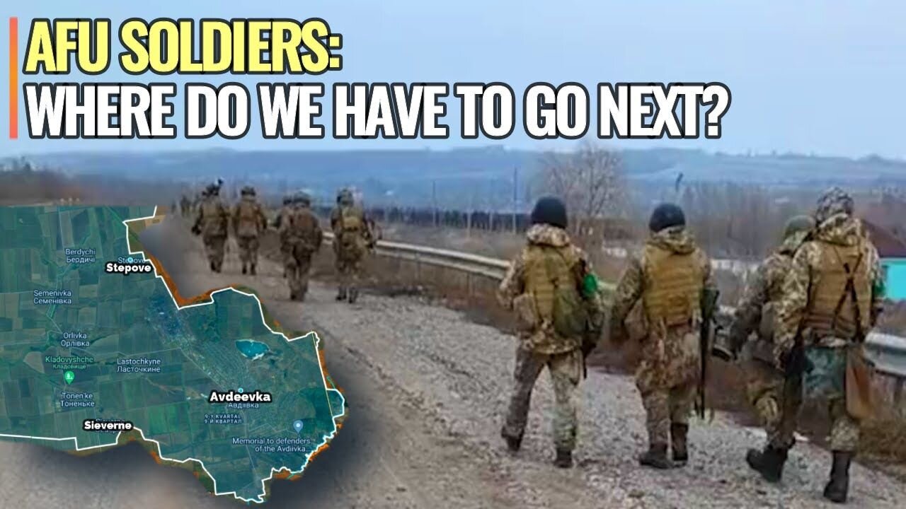 Cauldron practically closed, Ukrainian soldiers leave Avdeevka in droves