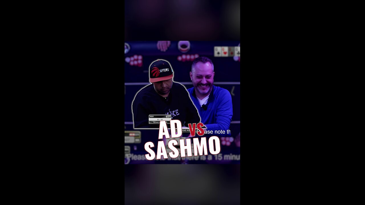 Sashmo Wins $102 in Action-Packed 2-5 No-Limit Cash Game vs. AD