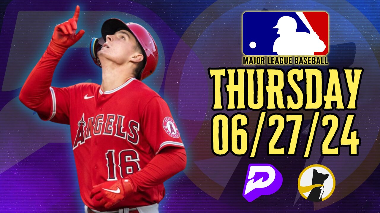 ⚾️ ✅ #PRIZEPICKS | #UNDERDOGFANTASY BEST PICKS FOR #MLB THURSDAY | 06/27/24 | #BASEBALL | TODAY