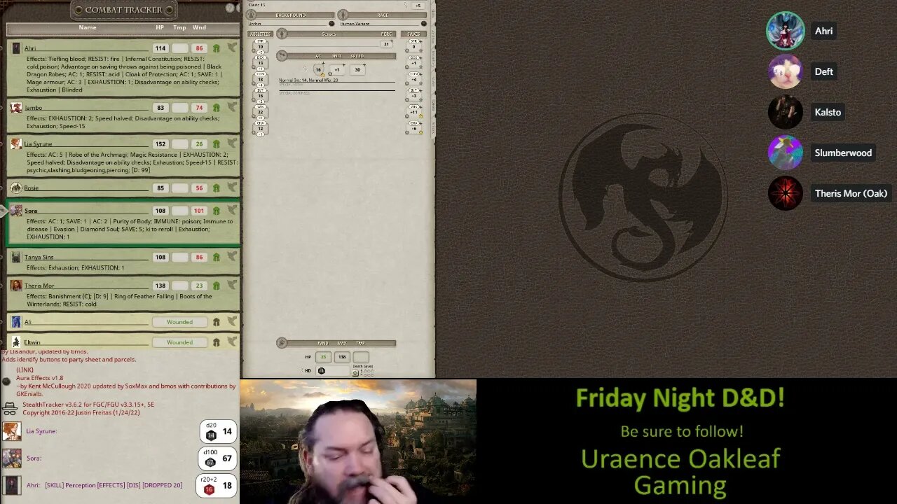 D&D 5E - Friday Night Homebrew - Ep. 116 - DM Kalsto