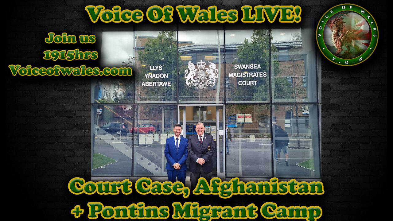 Voice Of Wales LIVE - Court Update with Danny Roscoe!