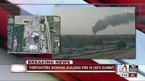 Lee's Summit chemical manufacturer catches on fire, no injuries reported