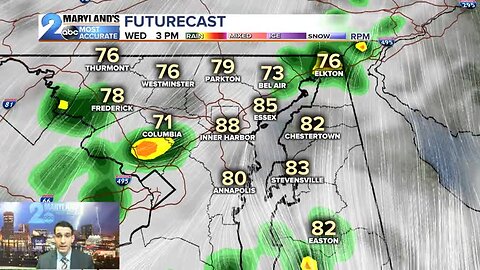 Storm Chances Increase Wednesday