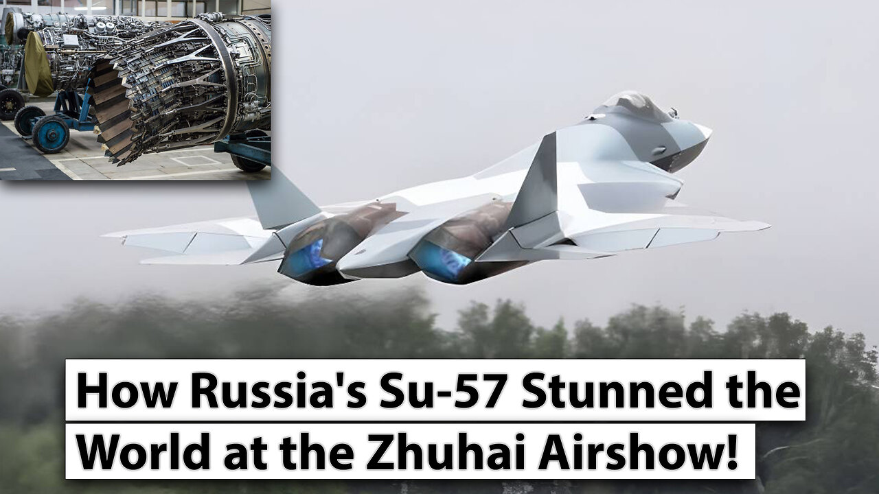 Russia's Su-57 Gets a Revolutionary Fifth-Gen Engine!