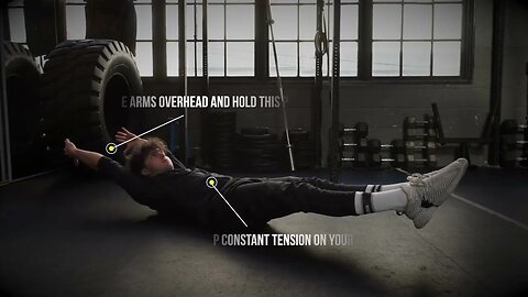 How to do Hollow Body Hold Ab Exercise