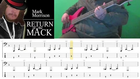 Mark Morrison - Return of the Mack (Bass cover with TAB)