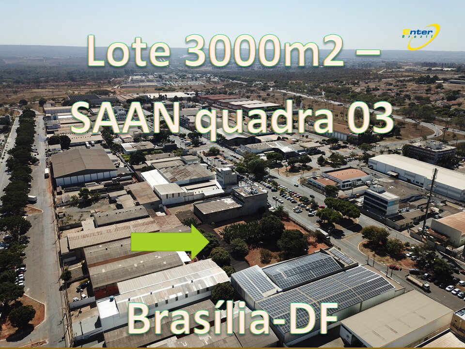 lote 3000m2 no SAAN – quadra 03- Brasilia-DF