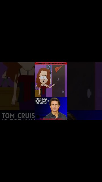 TOM CRUISE IS IN THE CLOSET