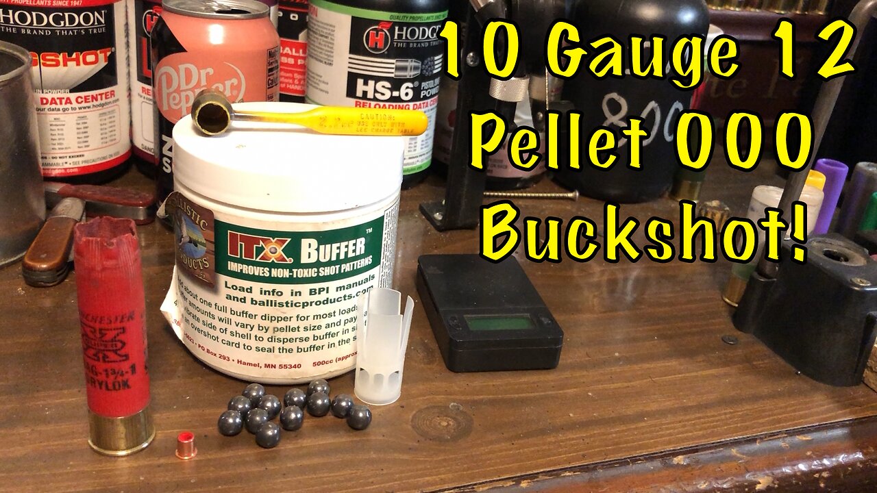 10 Gauge 12 Pellet 000 Buckshot Reload