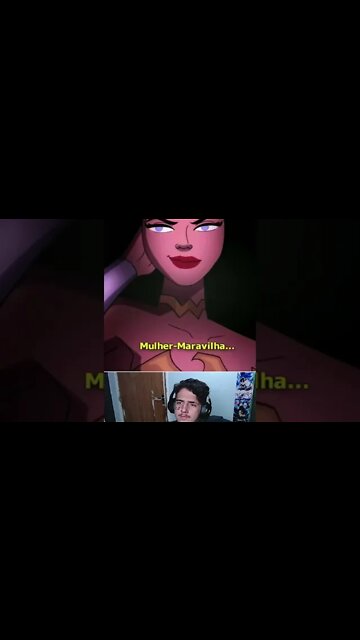 "Como tá gostosa, Mulher-Maravilha" #shorts