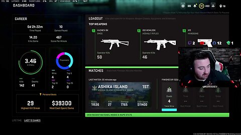 Warzone 2 Ashika Island 3kd+ player