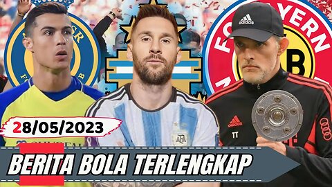 Berita Bola Terbaru Hari Ini Munchen Juara Bundesliga,Messi Ke Indonesia,Ronaldo Nirgelar,