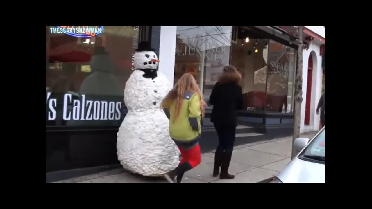 Funny Snowman