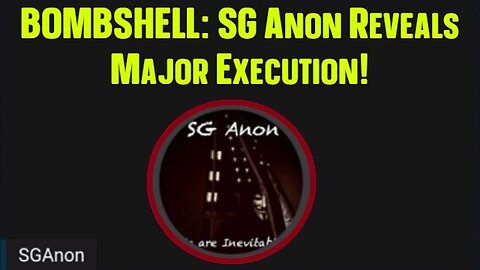 SG Anon BOMBSHELL: SG Anon Reveals Major Execution!