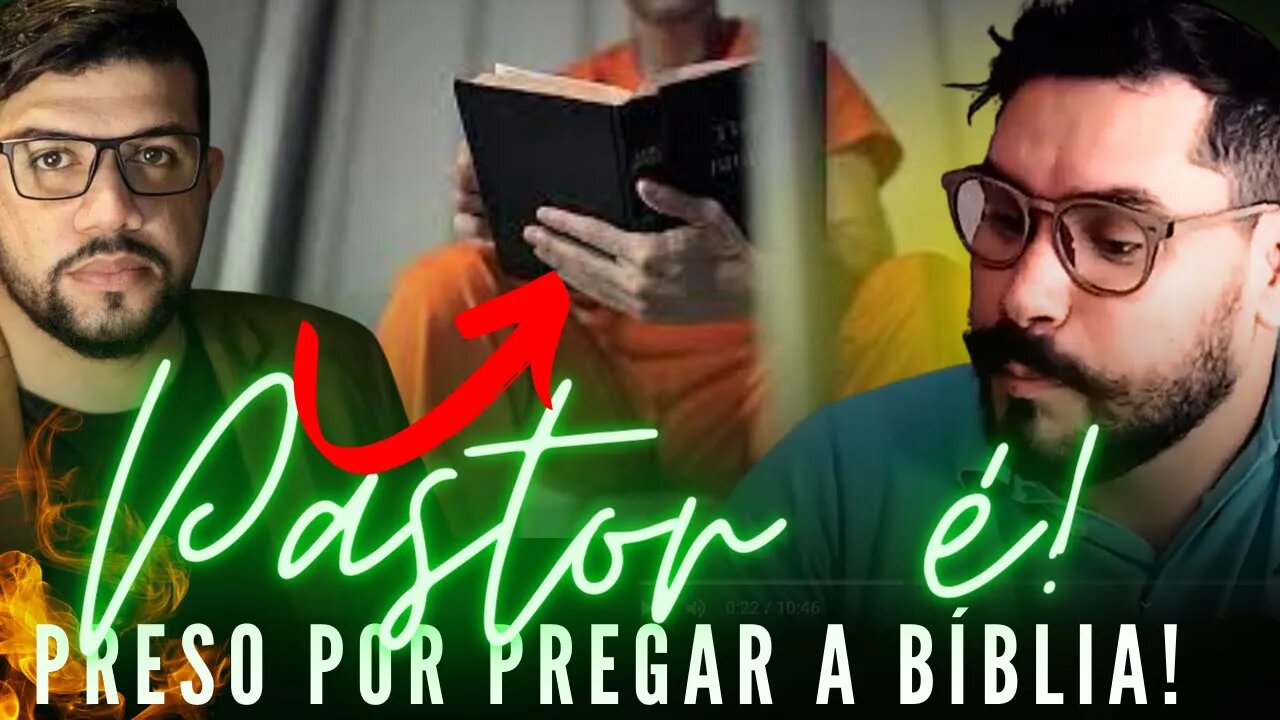 Pastor é preso em Pernambuco por pregar a Bíblia, segundo relato de sua esposa