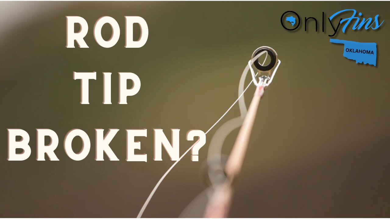 How To Fix Your Broken Fishing Rod Tip Easily