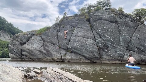 Deep Water Soloing