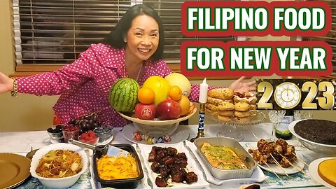 FILIPINO FOOD FOR NEW YEAR!!!