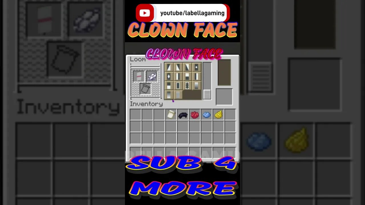 Clown Face Banner | Minecraft