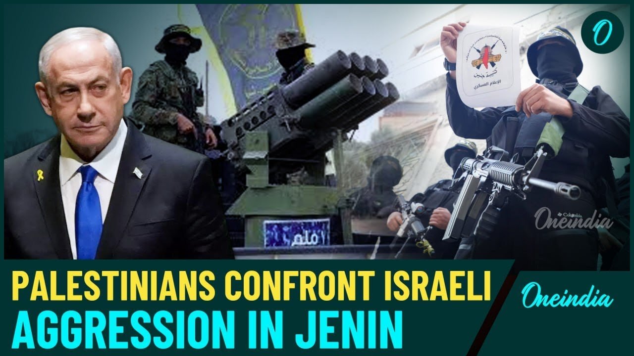 Palestinian Fighters clash with Israeli Forces in Jenin,Targeting Military Equipment with IEDs|WATCH