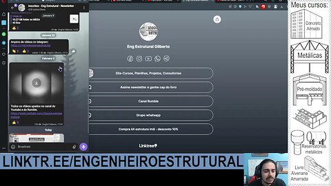 O que houve com o canal engenheiro estrutural?