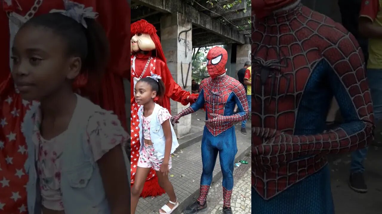 SUPER NINJAS, DANÇANDO FOFÃO, MICKEY MOUSE E HOMEM-ARANHA NA CARRETA DA ALEGRIA TRIPLO X, LIKE 86