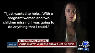 “It’s horrific”: Christopher Watts’ mistress speaks as sentencing in Frederick murders draws near