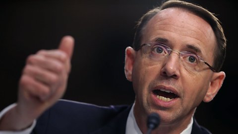 Deputy AG Rod Rosenstein Defends Robert Mueller's Job