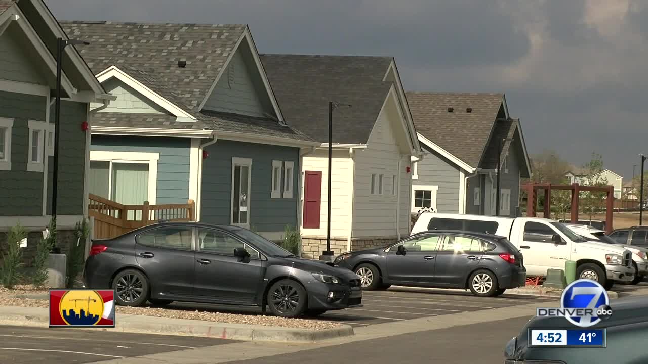 Build-for-rent community in Commerce City