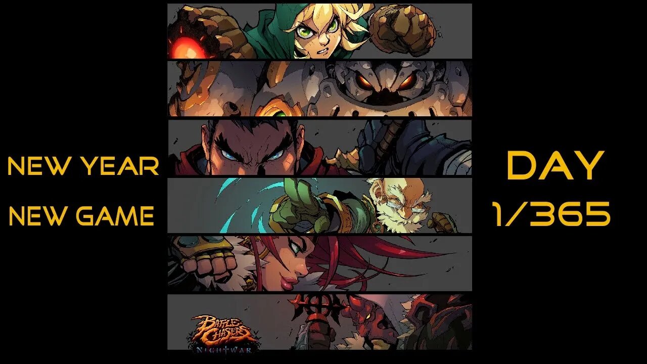 New Year, New Game, Day 1 of 365 (Battle Chasers: Nightwar)