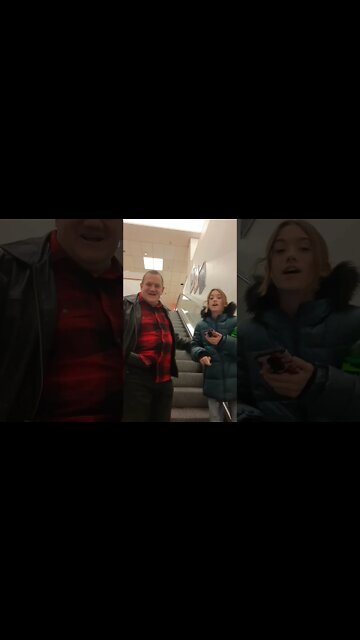 Escalator of Life Video Scene Reenactment Take 2