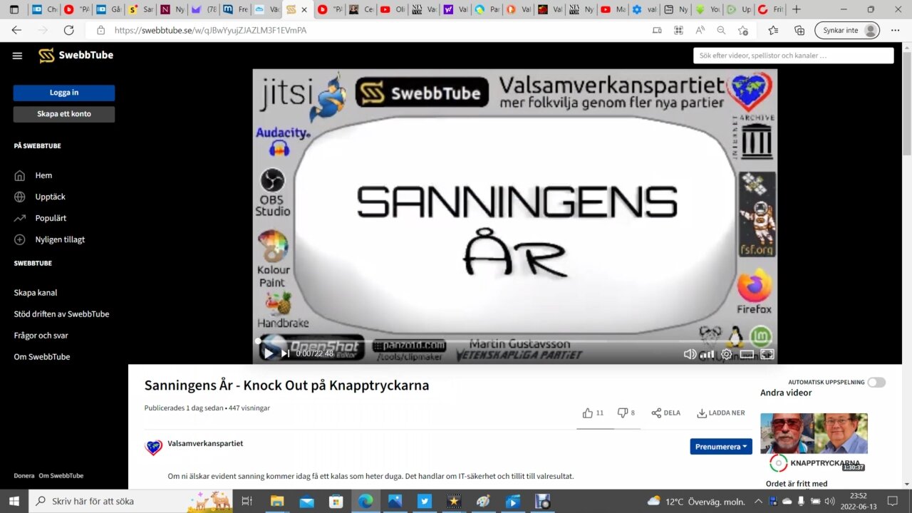 Knock Out på Knapptryckarna