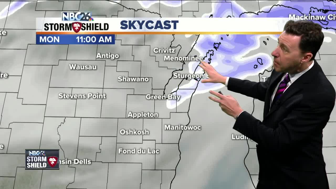 Michael Fish's NBC26 Storm Shield weather forecast