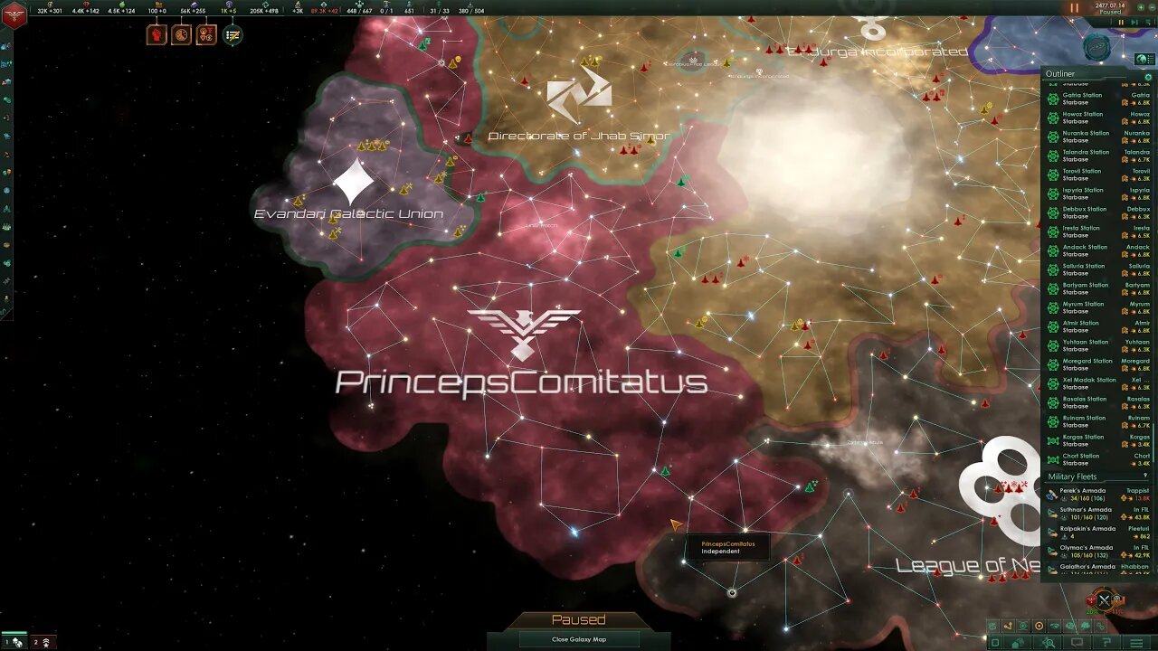 Stellaris Federations 13 - 4K No Commentary