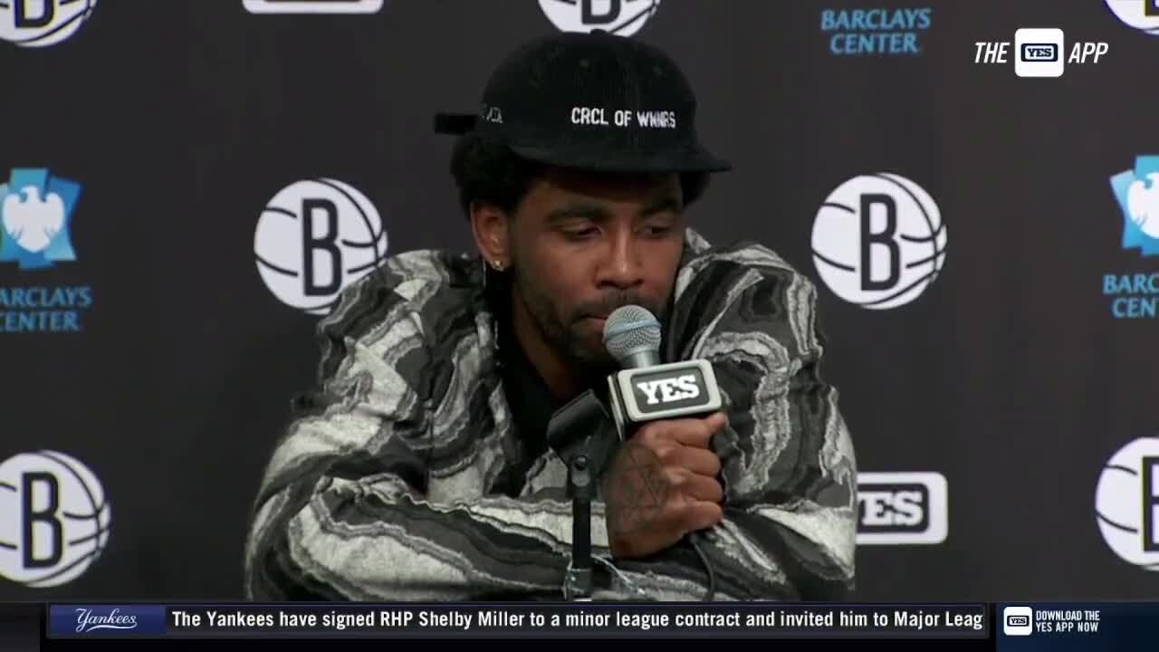 NBA's Unvaccinated Kyrie Irving: I'M Standing For Freedom