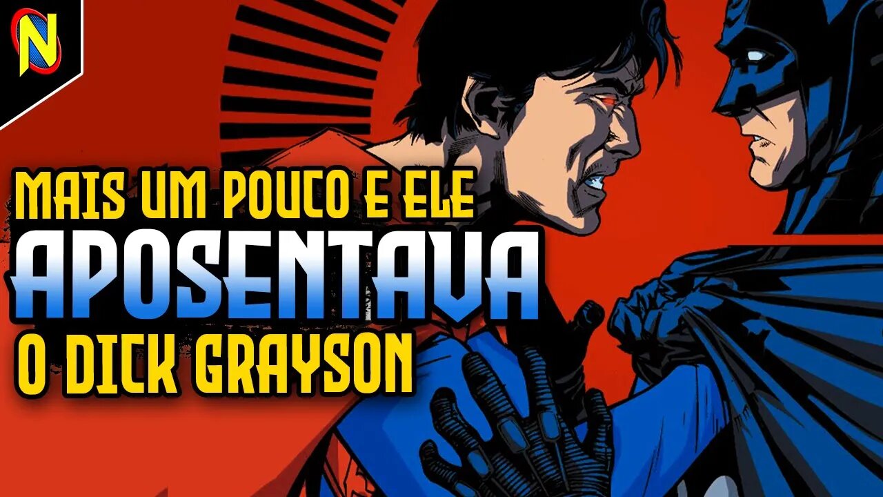 COMO O SUPERMAN REAGIU AO DICK GRAYSON SENDO O BATMAN