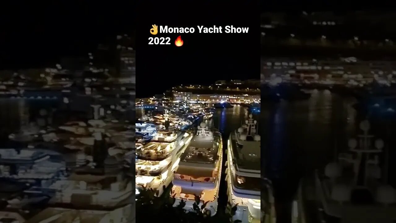 👌Monaco Yacht Show 2022